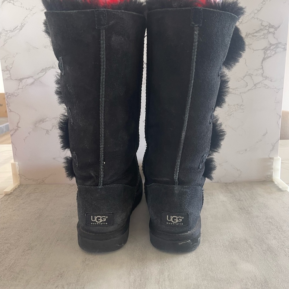 Ugg Bailey Button Tall Black Uggs - image 4
